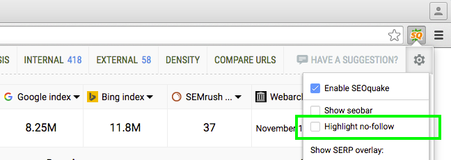 Liste déroulante d'options rapide