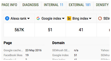 SEO Dashboard